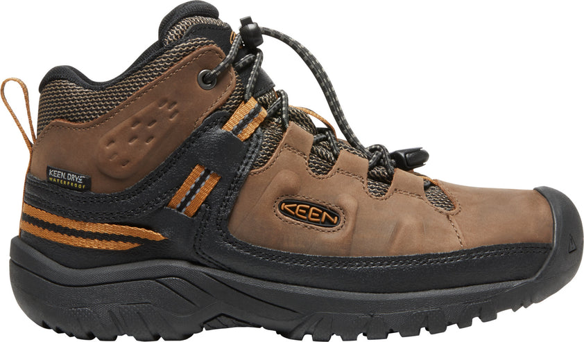 Targhee Mid Kinder Wanderschuhe Dark Earth/Golden Brown