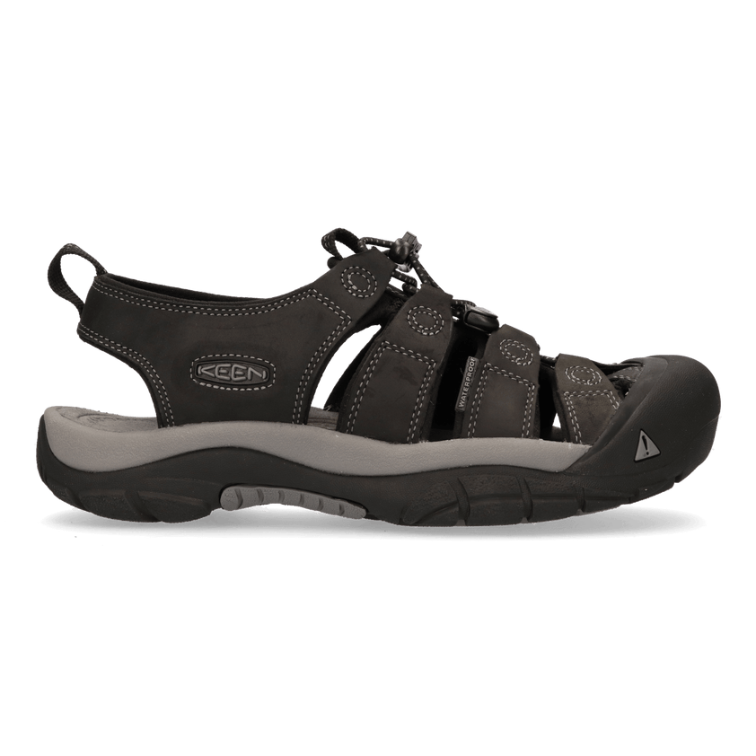 Newport Herren Wandersandalen Black/Steel Grey