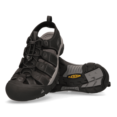 Newport Herren Wandersandalen Black/Steel Grey