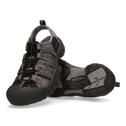 Newport H2 Herren Wandersandalen Black/Steel Grey