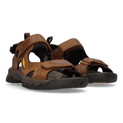 Targhee III Herren Wandersandalen Bison/Mulch
