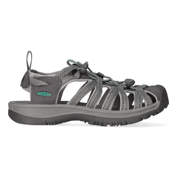 Whisper Damen Wandersandalen Medium Grey/Peacock Green Whisper Damen Wandersandalen Medium Grey/Peacock Green