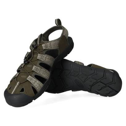 Clearwater Herren Wandersandalen Forest Night/Black