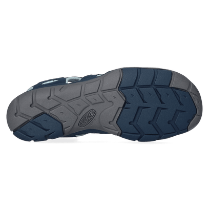 Clearwater Damen Wandersandalen Navy/Blue Glow