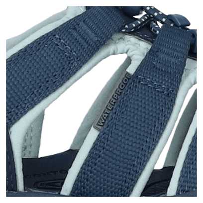 Clearwater Damen Wandersandalen Navy/Blue Glow
