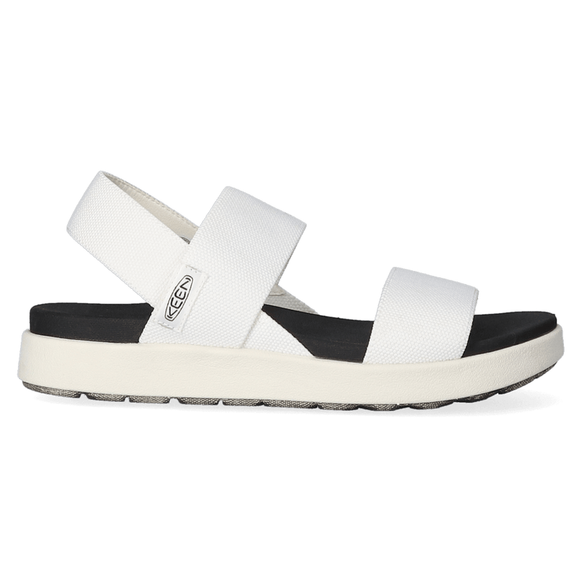 Elle Backstrap Damen Sandalen White