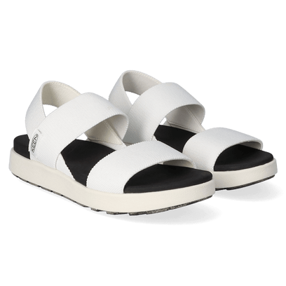 Elle Backstrap Damen Sandalen White