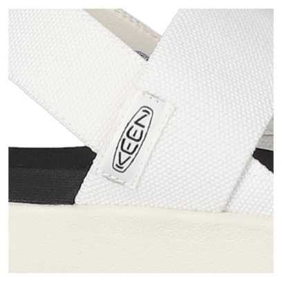 Elle Backstrap Damen Sandalen White