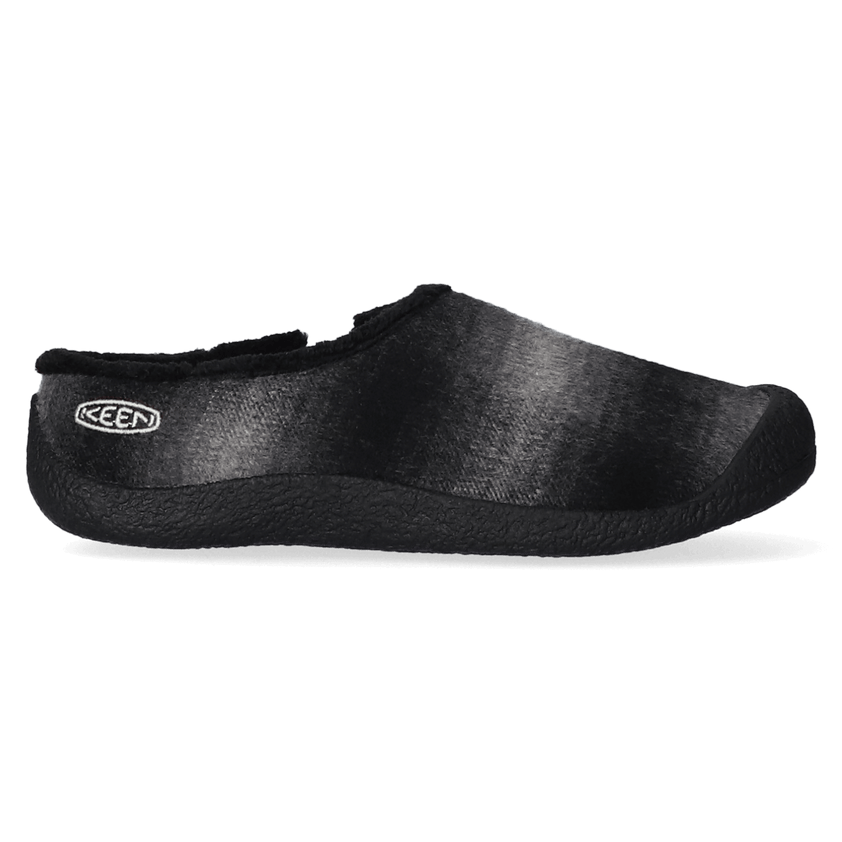 Howser Slide Damen Slip-On Black Plaid/Dark Grey