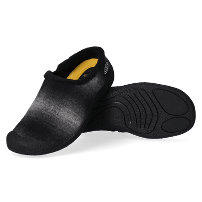 Howser Slide Damen Slip-On Black Plaid/Dark Grey