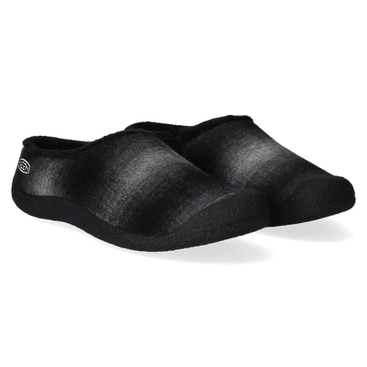 Howser Slide Damen Slip-On Black Plaid/Dark Grey