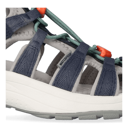 Astoria West Damen Wandersandalen Navy/Beveled Glass