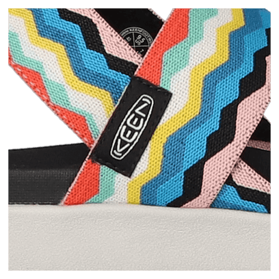 Elle Backstrap Damen Sandalen Black/Peach Pearl