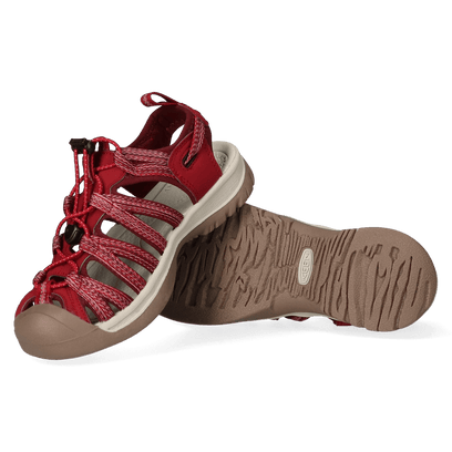 Whisper Damen Wandersandalen Red Dahlia