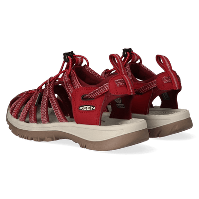Whisper Damen Wandersandalen Red Dahlia