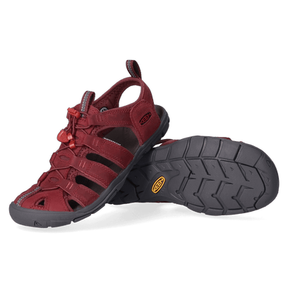 Clearwater Damen Wandersandalen Wine/Red Dahlia