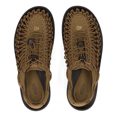 Uneek Herren Sandalen Dark Olive/Brown Sugar