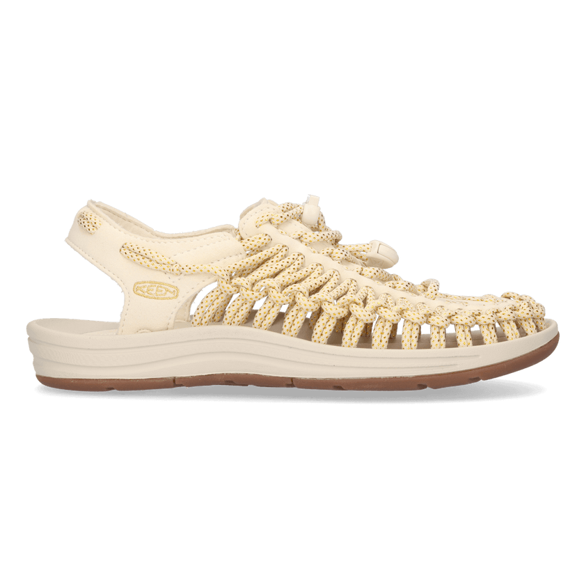 Uneek Damen Sandalen Gold/Birch