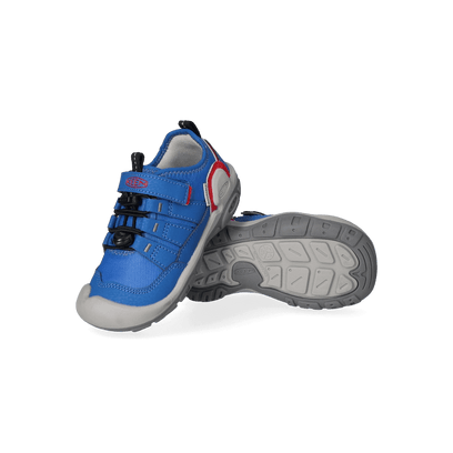 Knotch Hollow Kinder Sneakers Classic Blue/Red