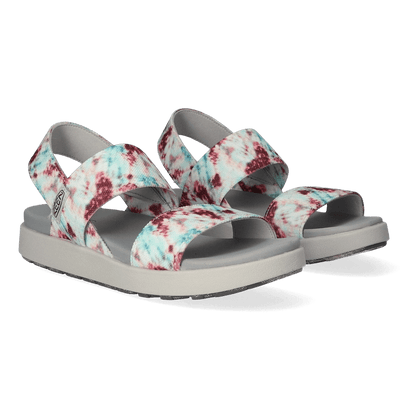 Elle Backstrap Damen Sandalen Andorra/Tie Dye