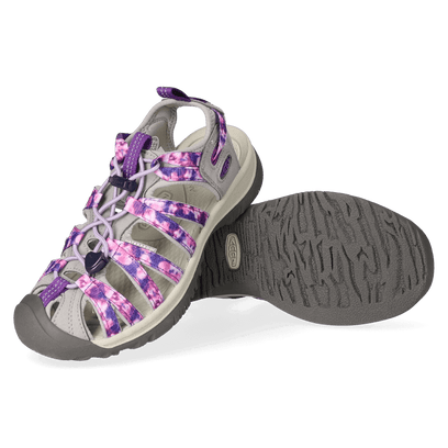 Whisper Damen Wandersandalen Tie Dye/Vapor