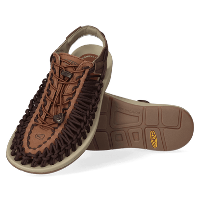 Uneek Herren Sandalen Coffee Bean/Bison