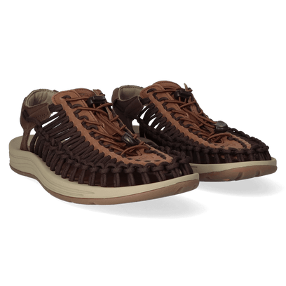 Uneek Herren Sandalen Coffee Bean/Bison