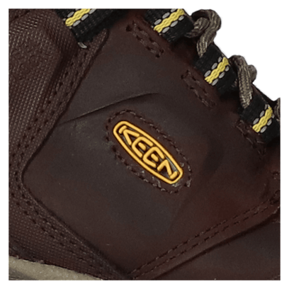 Ridge Flex Mid Herren Wanderschuhe Coffee Bean/Keen Yellow