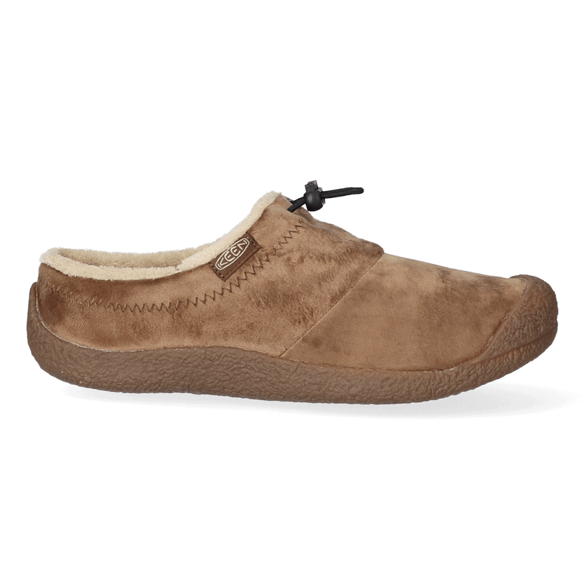 Howser III Slide Damen Slip-On Dark Earth Velour