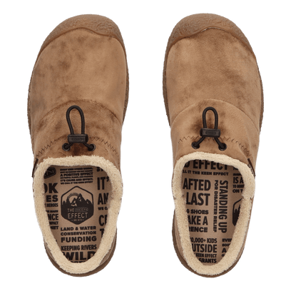 Howser III Slide Damen Slip-On Dark Earth Velour