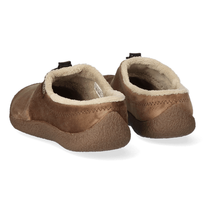 Howser III Slide Damen Slip-On Dark Earth Velour