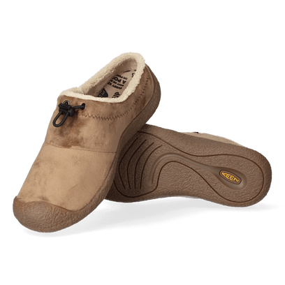 Howser III Slide Damen Slip-On Dark Earth Velour