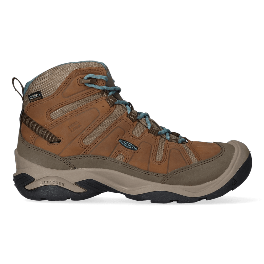 Circadia Mid Damen Wanderschuhe Toasted Coconut/North Atlantic