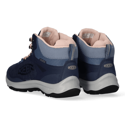 Terradora Flex Mid Damen Wanderschuhe Vintage Indigo/Peachy Keen