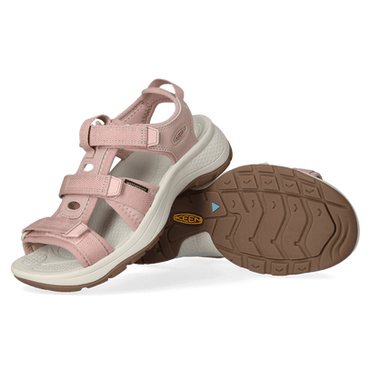 Astoria West Damen Wandersandalen Fawn/Silver Birch