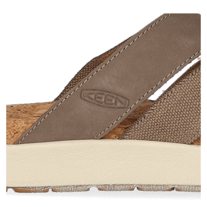 Elle Mixed Slide Damen Pantoletten Brindle/Birch