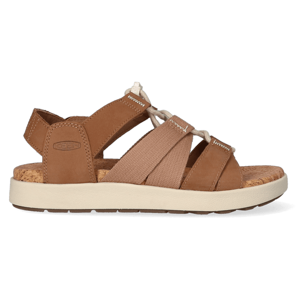 Elle Mixed Strap Damen Sandalen Toasted Coconut/Birch Elle Mixed Strap Damen Sandalen Toasted Coconut/Birch