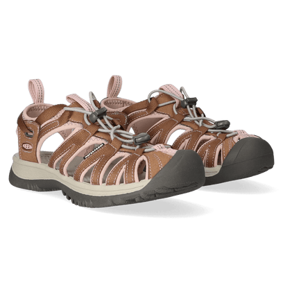 Whisper Damen Wandersandalen Toasted Coconut/Peach Whip