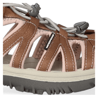 Whisper Damen Wandersandalen Toasted Coconut/Peach Whip
