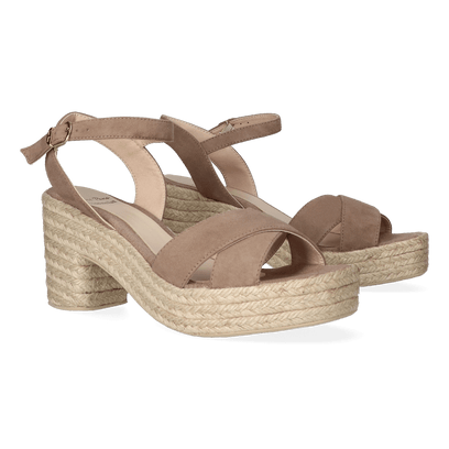 Kota-A Damen Espadrilles Taupe