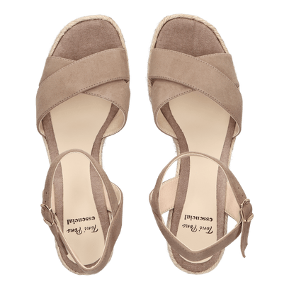 Kota-A Damen Espadrilles Taupe