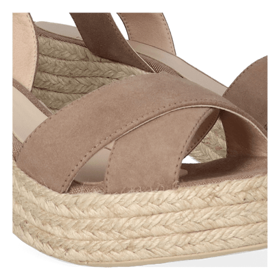 Kota-A Damen Espadrilles Taupe
