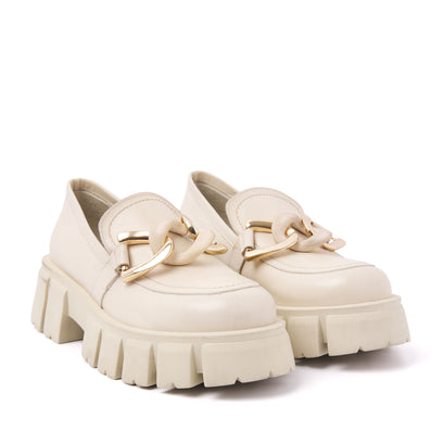 Damen Loafer 55.082 Crema