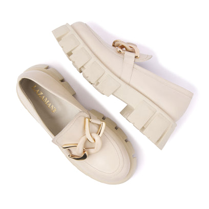 Damen Loafer 55.082 Crema