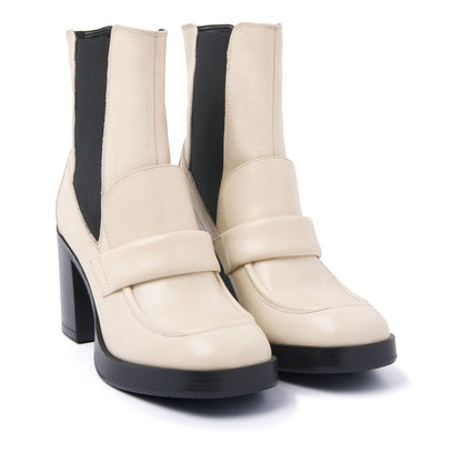 Damen Chelsea Boots 55.094 Ecru
