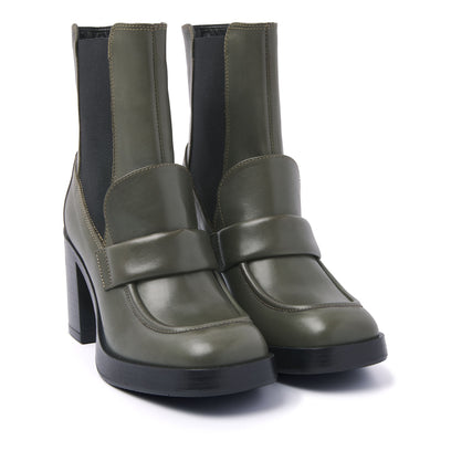 Damen Chelsea Boots 55.094 Verde