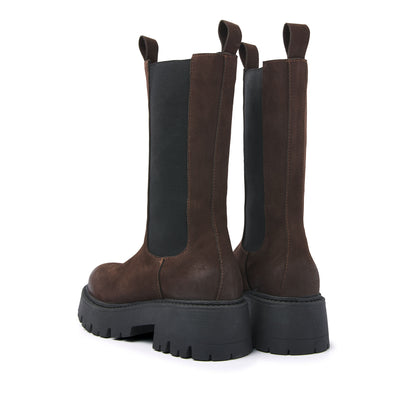 Damen Chelsea Boots 67.053 Dark Brown