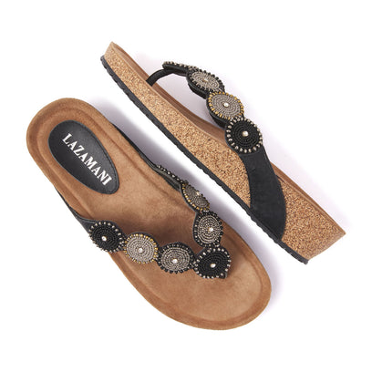 Damen Sandalen 75.812 Beige