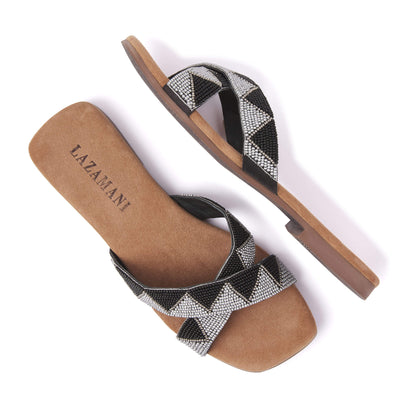 Damen Pantoletten 75.818 Black