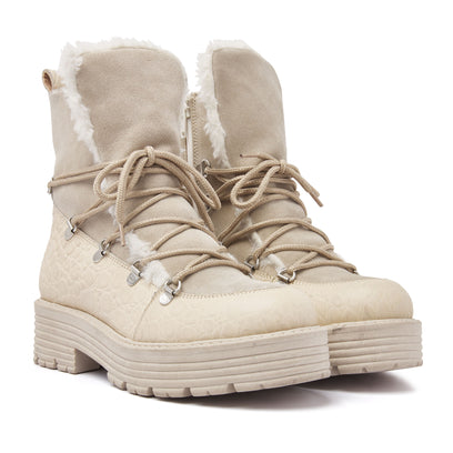 Dames Boots 85.349 Cream